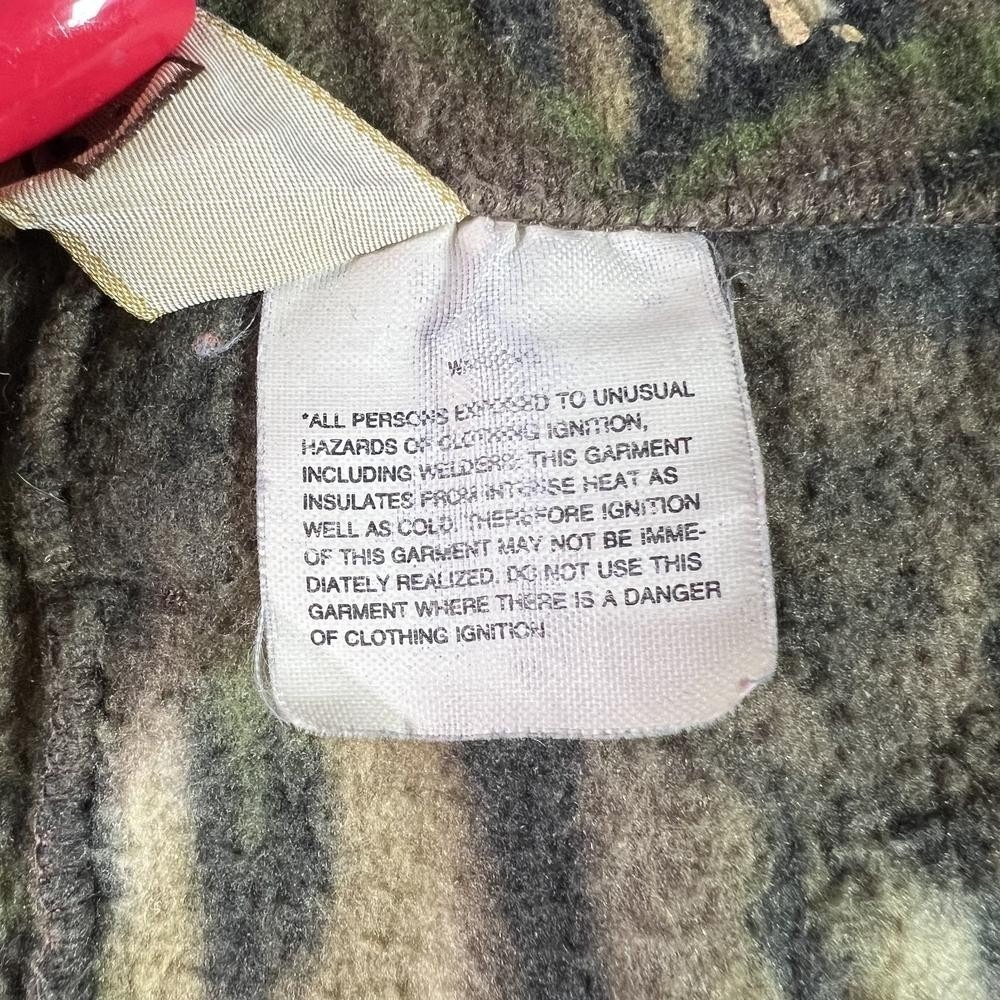 Vintage Walls Hunting Pant Mens 32x28 Green Straight Lined Tree-Bark Outdoor USA - Picture 10 of 16